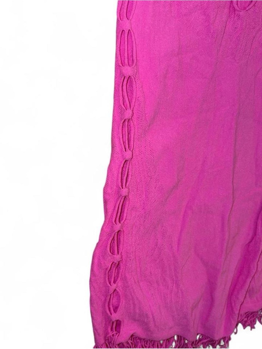 POSTER GIRL Bright Pink Keyhole Mini Dress - Picture 5 of 6